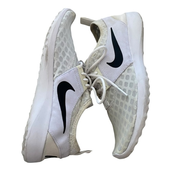 Nike Lightweight White Mesh Running Sneakers size 7.5 - Picture 2 of 15